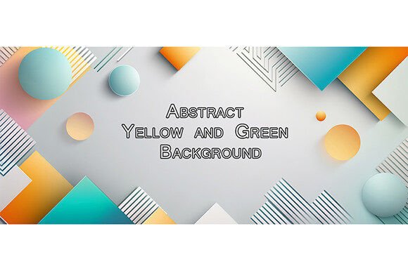 Download Abstract Yellow and Green Background - Premium Resources