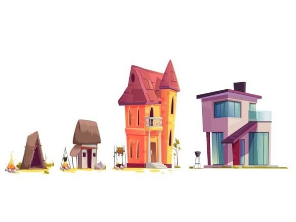 Download Evolution of House Architecture - Evolution Collection